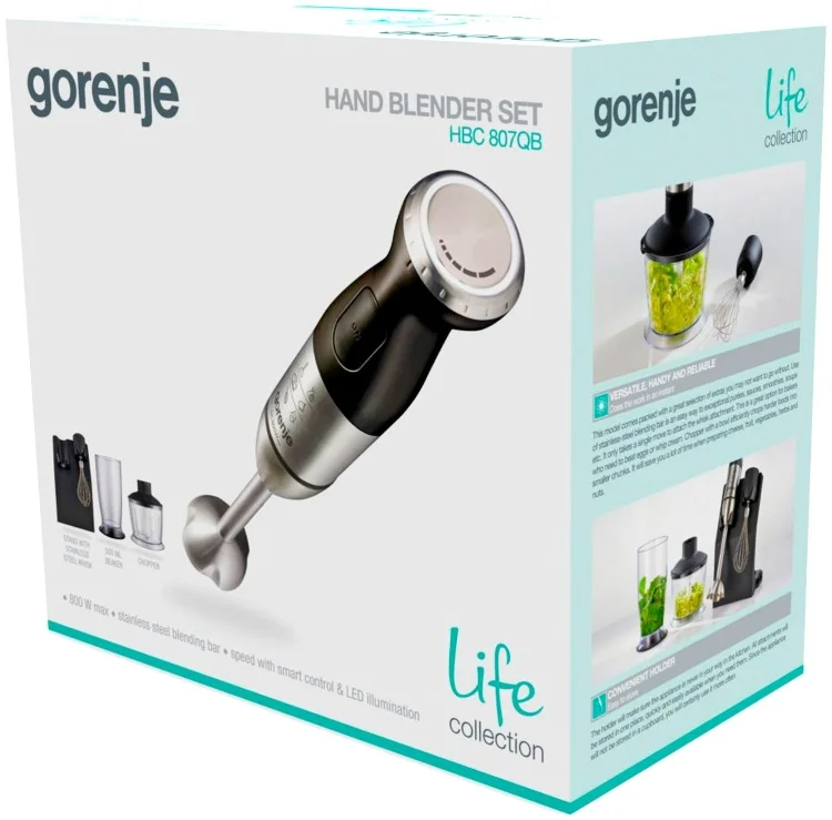 Фотография Блендер GORENJE HBC807QB