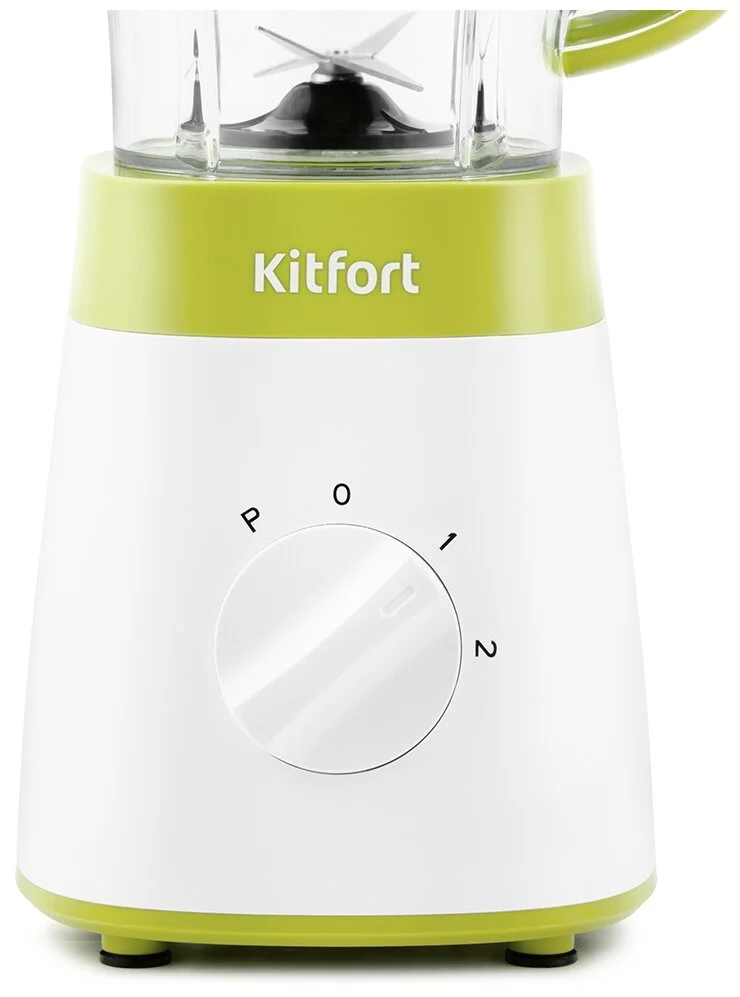 Картинка Блендер Kitfort KT-3031-2 бело-салатовый 3-в-1