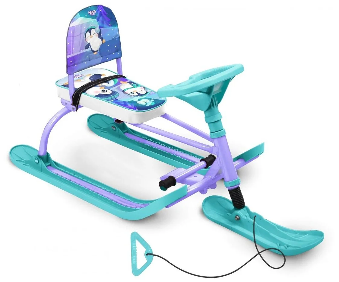 Снегокат НИКА TWINY 1+ с Пингвинятами TW1+/П