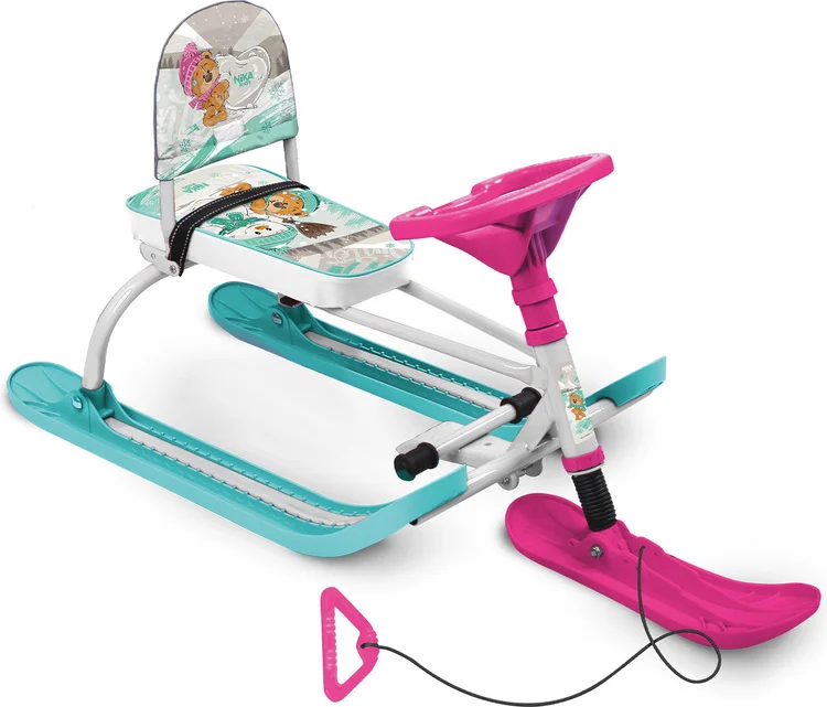 Фото Снегокат НИКА TWINY 1+ с Забавными медвежатами TW1+/ЗМ