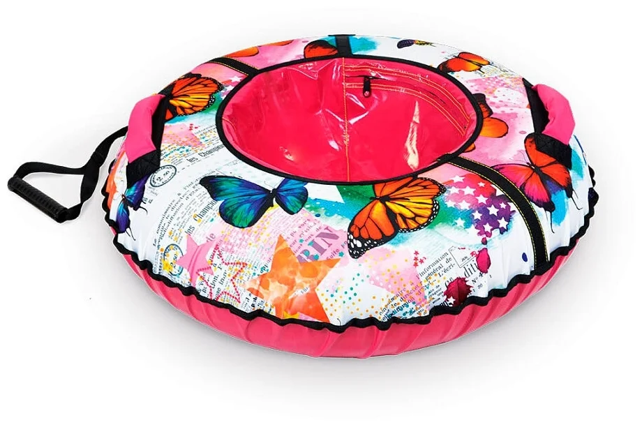 Фото Тюбинг НИКА принтованный (ТБ2К-70/Б2 с бабочками) Фото Тюбинг НИКА принтованный (ТБ2К-70/Б2 с бабочками)