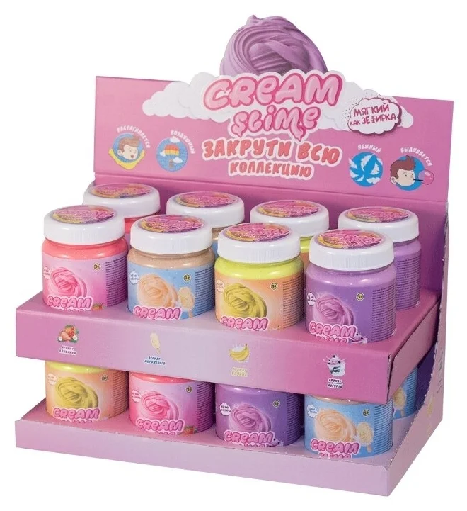 Фото Игрушка Slime-Cream SF02-I с ароматом мороженого 250 г