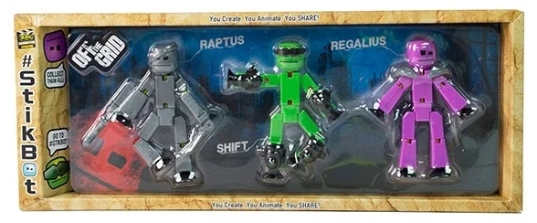 Игровая фигурка Stikbot Off the Grid Raptus TST614R заказать