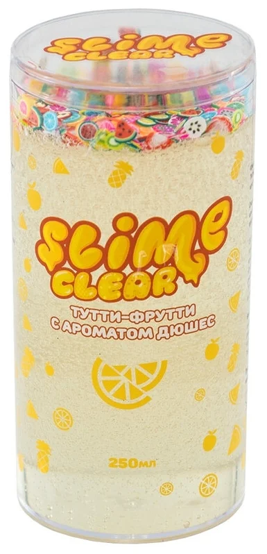 Игрушка Slime-Clear S130-32 &amp;amp;quot;Тутти-фрутти&amp;amp;quot; с ароматом дюшес 250 г