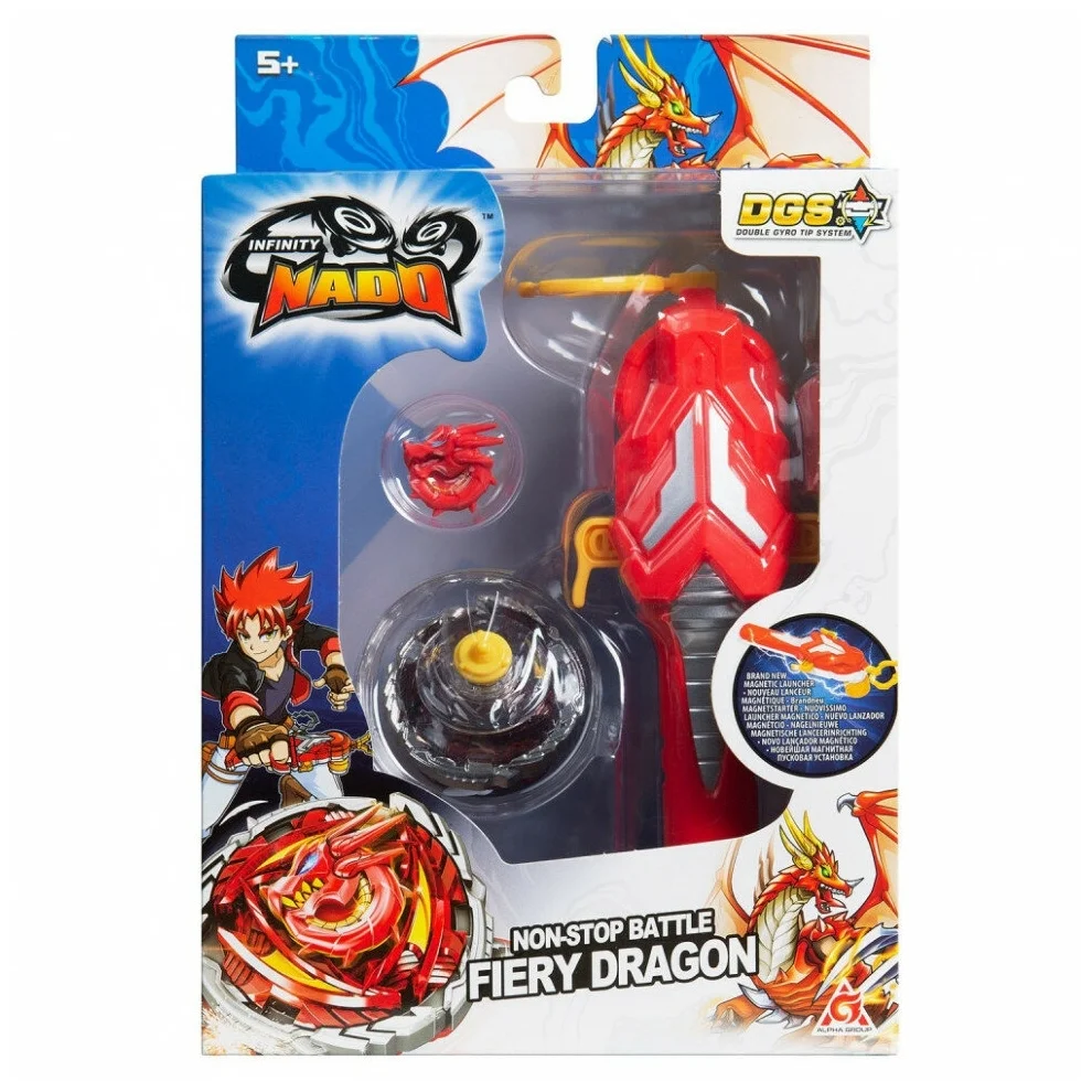 Фото Игрушка Infinity Nado Волчок Ориджинал, Fiery Dragon 37700