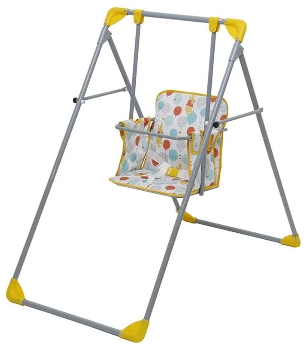 Качели POLINI kids Disney baby Медвежонок Винни Чудесный день желтый 0001564-4