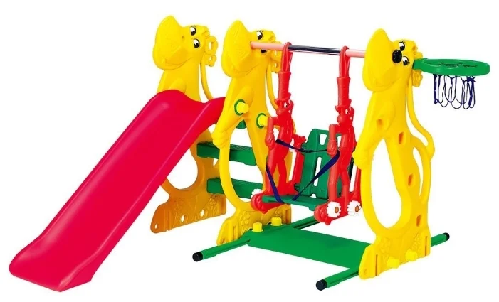 Фотография Горка CHING CHING с баскет кольцом САКСОФОН 153х88х100н Фотография Горка CHING CHING с баскет кольцом САКСОФОН 153х88х100н