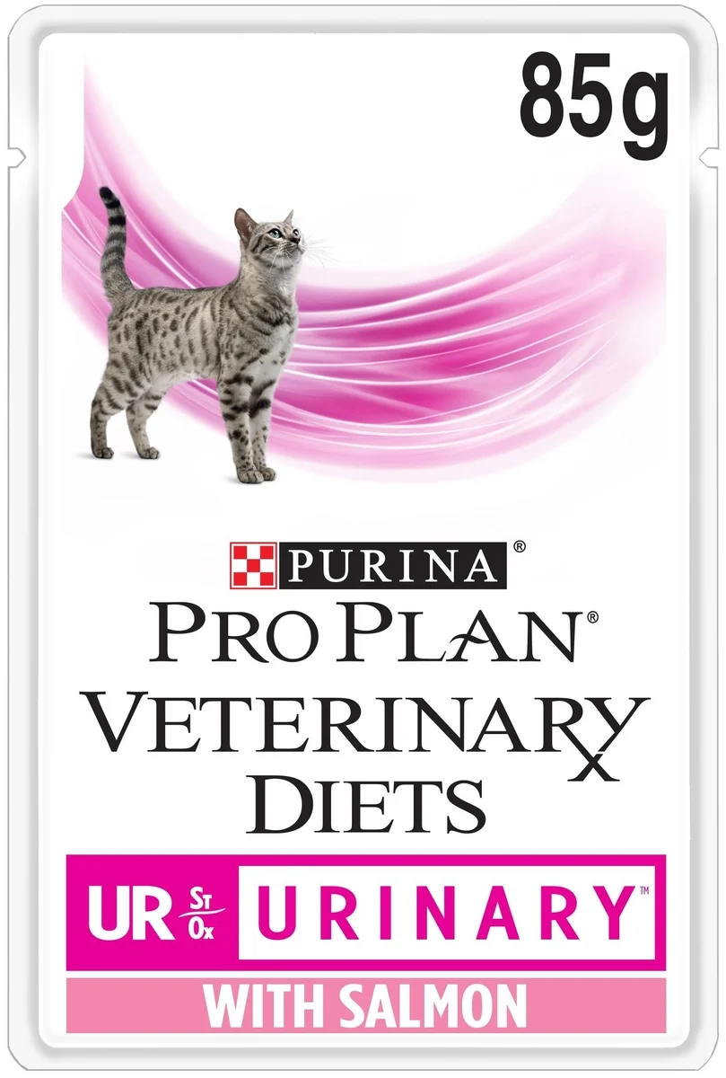 Картинка Корм для кошек PURINA Pro Plan VETERINARY DIETS Wet UR лосось 85 гр Картинка Корм для кошек PURINA Pro Plan VETERINARY DIETS Wet UR лосось 85 гр