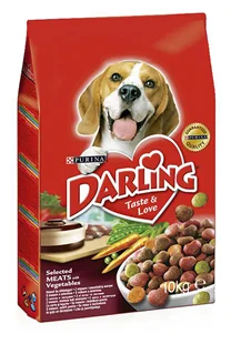 Фотография Корм для собак PURINA Darling для взр.собак мясо/овощи 10 кг
