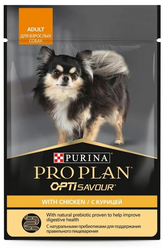 Фото Корм для собак PURINA Pro Plan Adult курица 85 гр