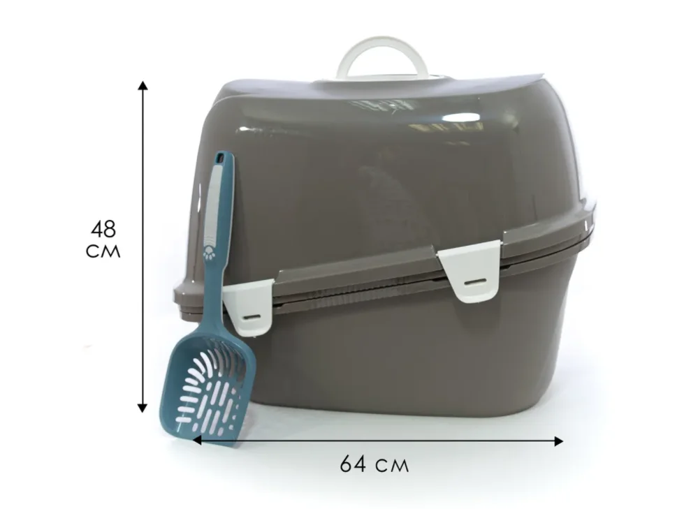 Фотография Туалет-био SAVIC Reina серый 64*46*48 A20530008