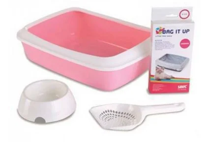 Фото SAVIC туалет-набор для кош розовый