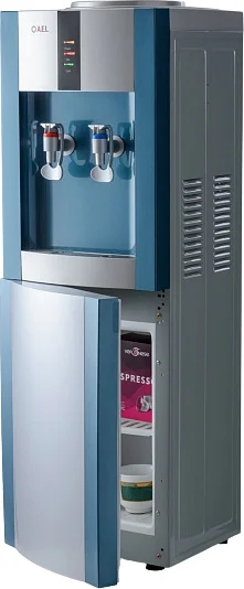 Фото Кулер для воды A.E.L LD-AEL-47c marengo/silver с шкафчиком