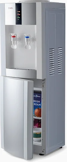 Кулер для воды A.E.L LD-AEL-47c white/silver с шкафчиком