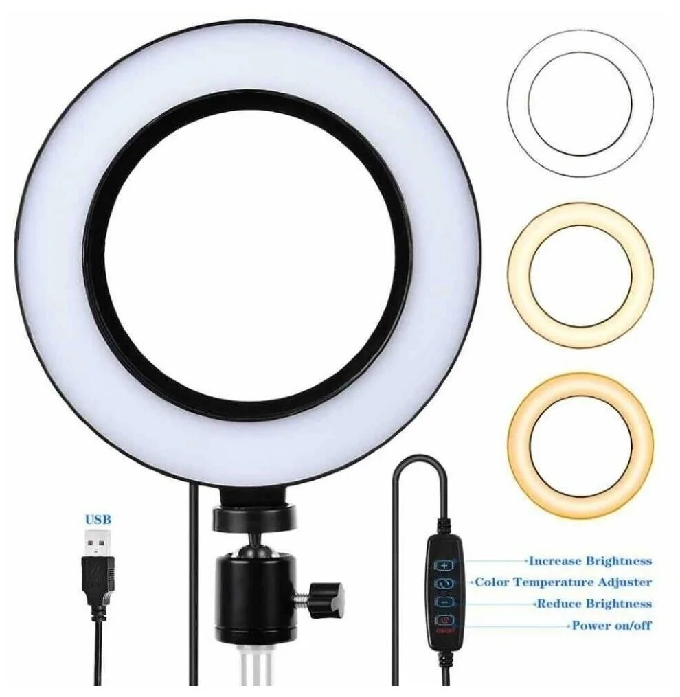 Кольцевая лампа SELFIE RING лампа CXB-260 заказать