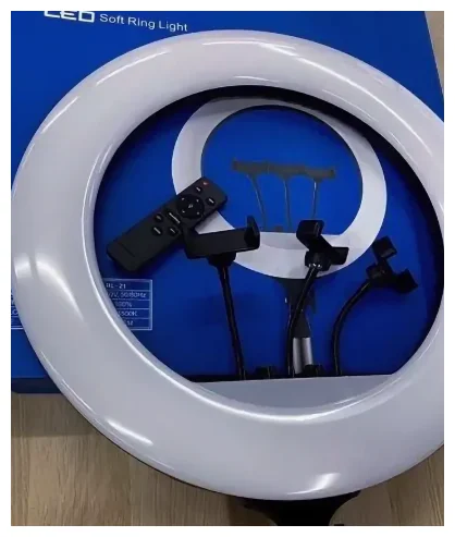 Фото Кольцевая лампа ZNLUX RL-18 480LED