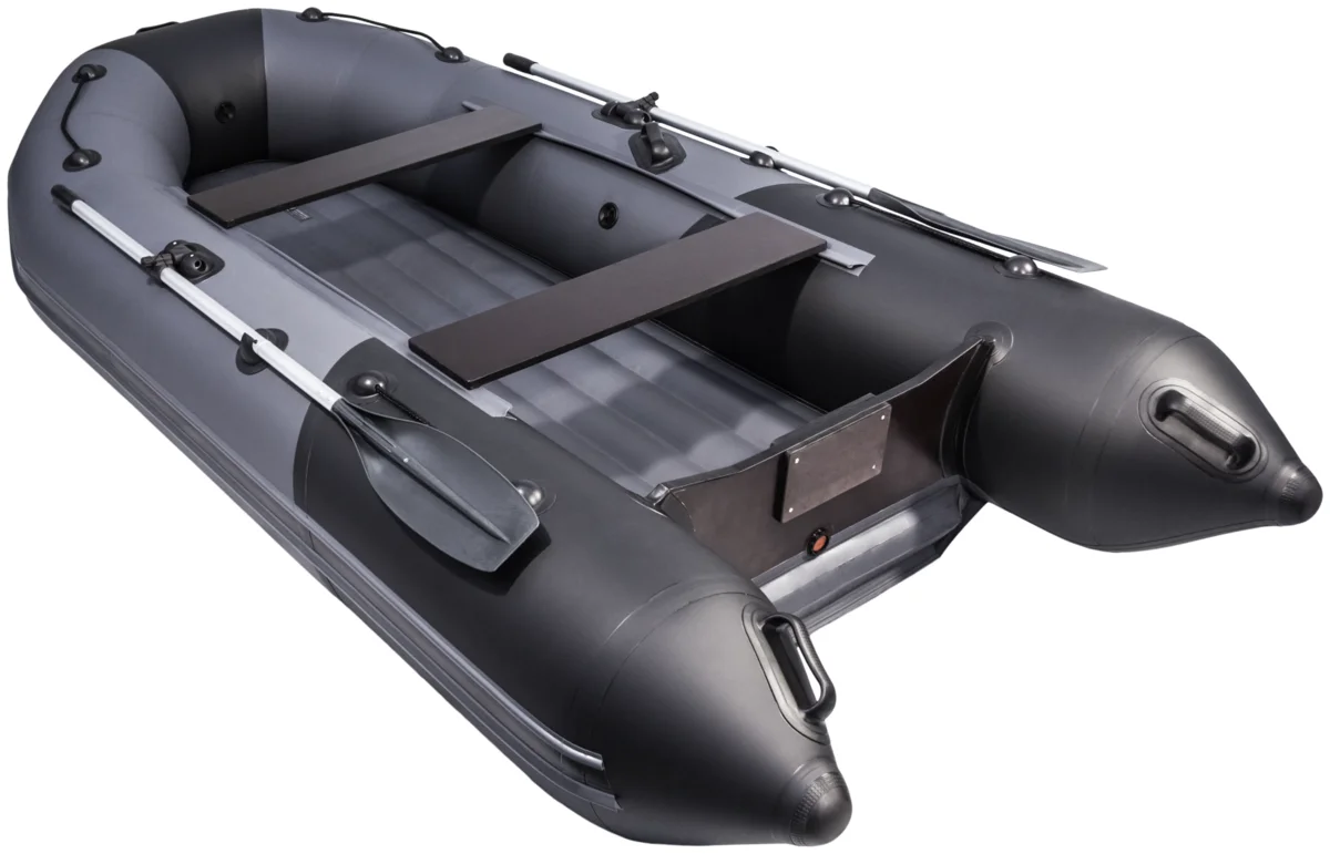 Фото Лодка ТАЙМЕНЬ NX 3200 НДНД графит/черный