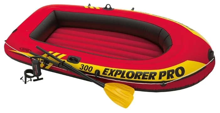 Фото Лодка надувная INTEX 58358NP Exlorer PRO 300 set 244 х 117 см