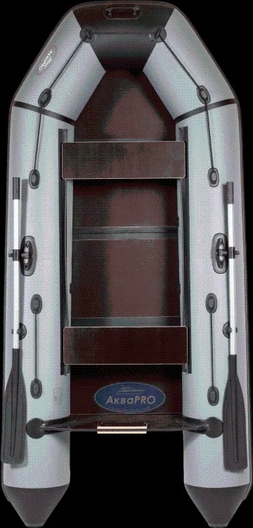 Фото Лодка АкваPRO 2800 М серый/черный Фото Лодка АкваPRO 2800 М серый/черный