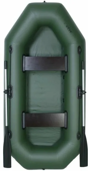 Фото Лодка АКВА Оптима 240 зеленая Фото Лодка АКВА Оптима 240 зеленая