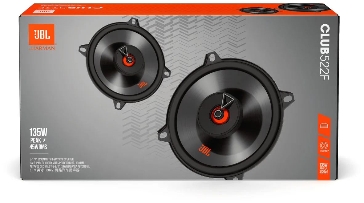 Купить Колонки автомобильные JBL CLUB 522F 135W Купить Колонки автомобильные JBL CLUB 522F 135W
