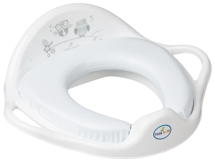 Фото Мягкая накладка на унитаз Tega OWL (СОВЫ) белый SO-020-103