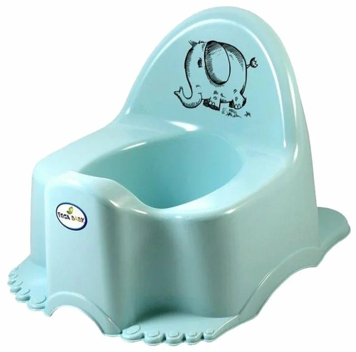 Фото Детский горшок Tega ECO SLON (СЛОН) бирюзовый PO-057-140