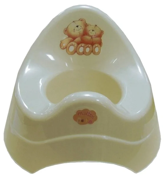 Фото Горшок MALTEX Медвежонок Белый 2077 Бел