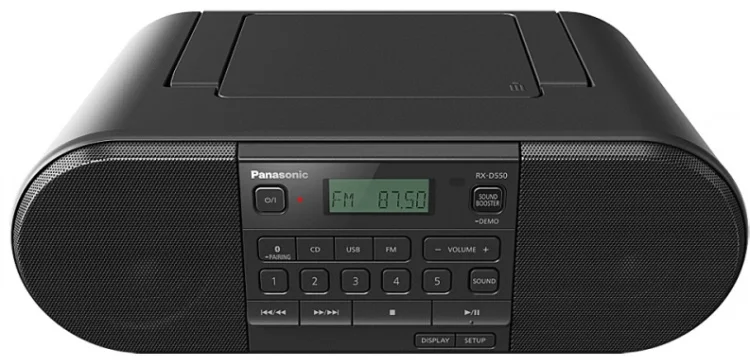 Фото Магнитола PANASONIC RX-D550GS-K