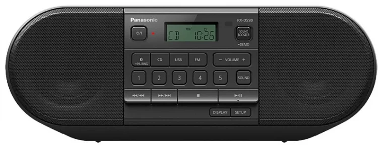 Фотография Магнитола PANASONIC RX-D550GS-K