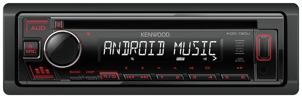 Фото Автомагнитола KENWOOD KDC-130UR 1DIN 4х50Вт Фото Автомагнитола KENWOOD KDC-130UR 1DIN 4х50Вт