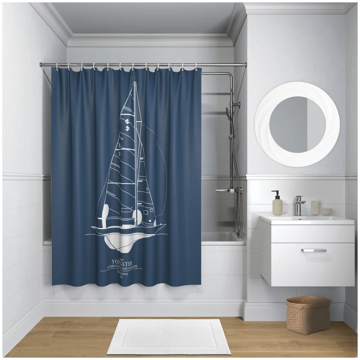 Штора для ванной комнаты IDDIS B32P218i11