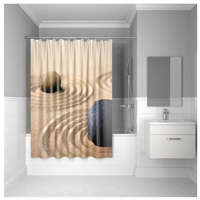 Штора для ванной комнаты IDDIS Sandy 180х200 см 640P18Ri11