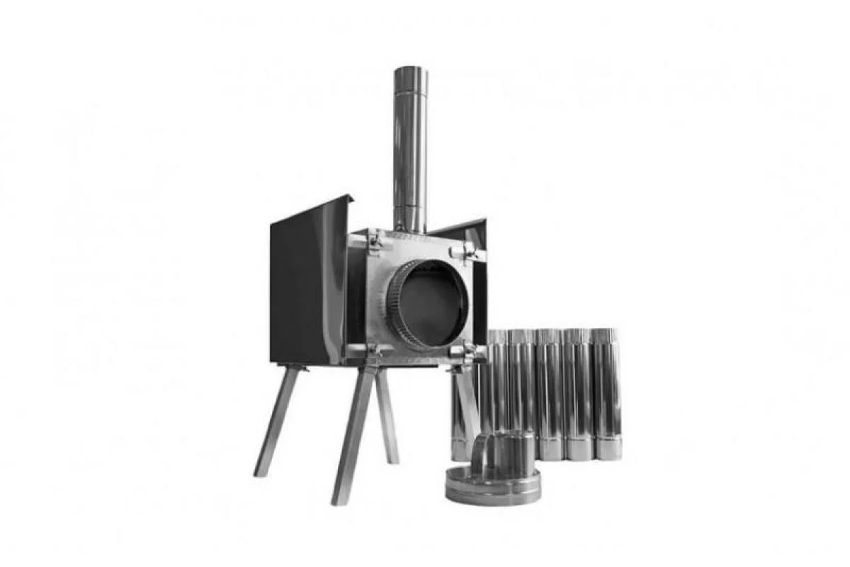 Фото Печь БЕРЕГ Экономка малая без экранов (65 мм.)