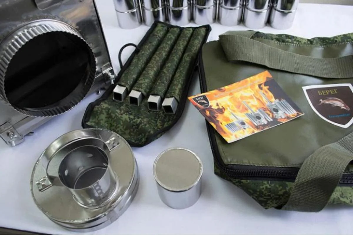 Фотография Печь БЕРЕГ Экономка малая без экранов (65 мм.)