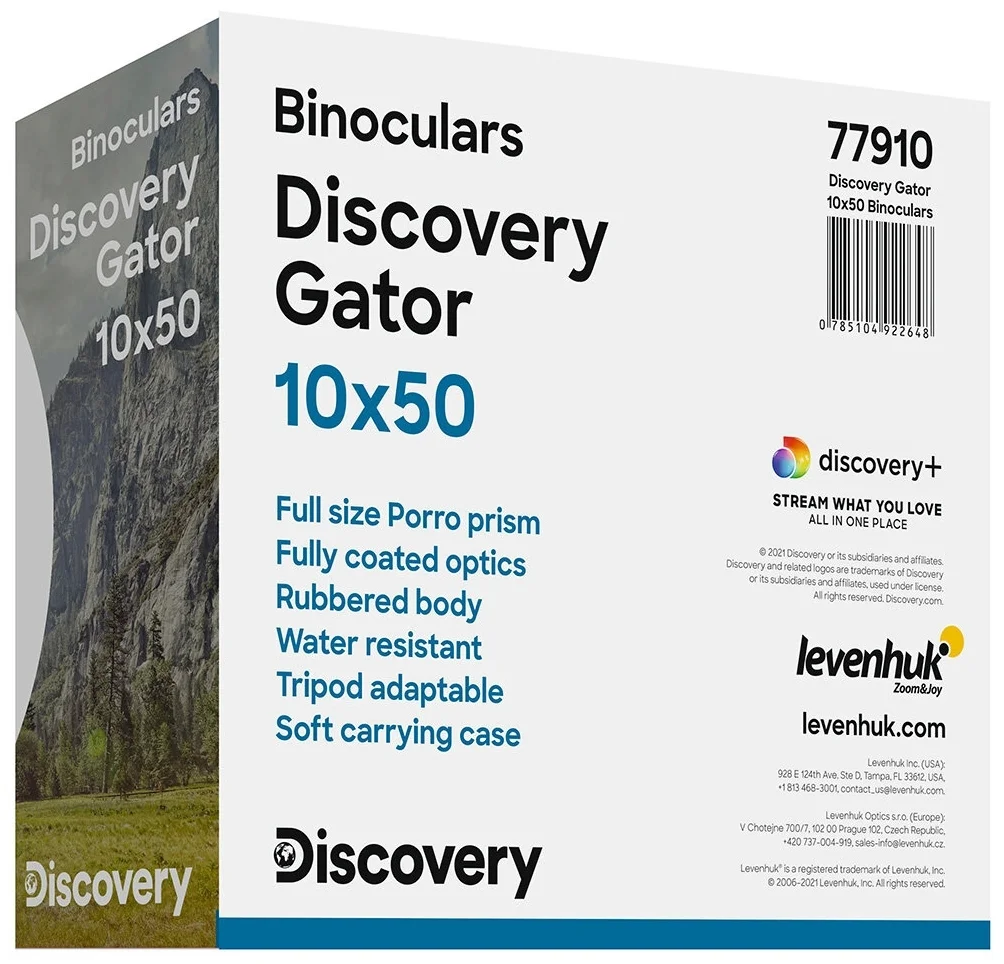Фотография Бинокль Discovery Gator 10x50