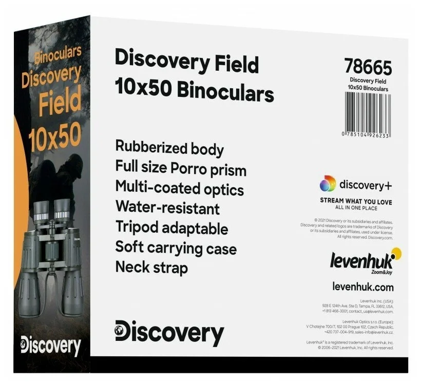 Фотография Бинокль Discovery Field 10x50