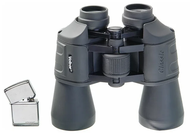 Фото Бинокль VEBER Classic БПЦ 16x50 VR серый