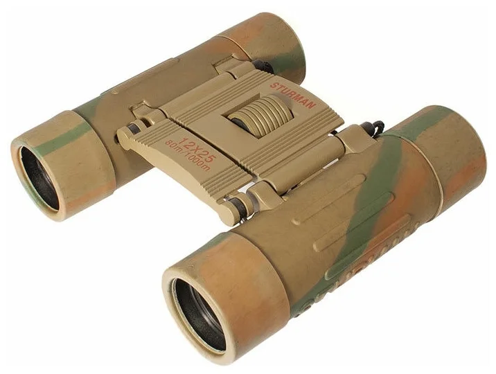 Фото Бинокль STURMAN 12x25 камуфляжный Фото Бинокль STURMAN 12x25 камуфляжный