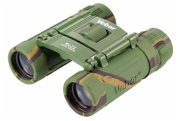 Бинокль VEBER Sport БН 8x21 камуфляж