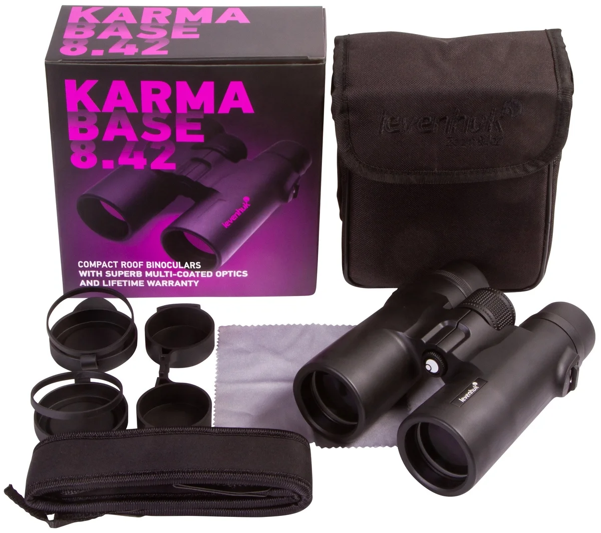Бинокль LEVENHUK Karma BASE 8x42 Казахстан