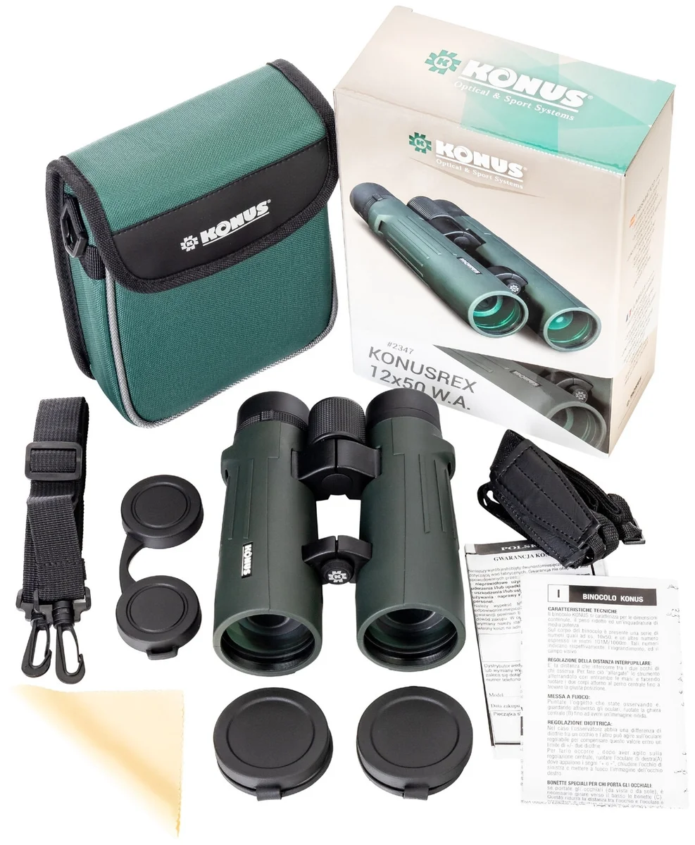 Фото Бинокль KONUS KONUSrex 12x50 WA