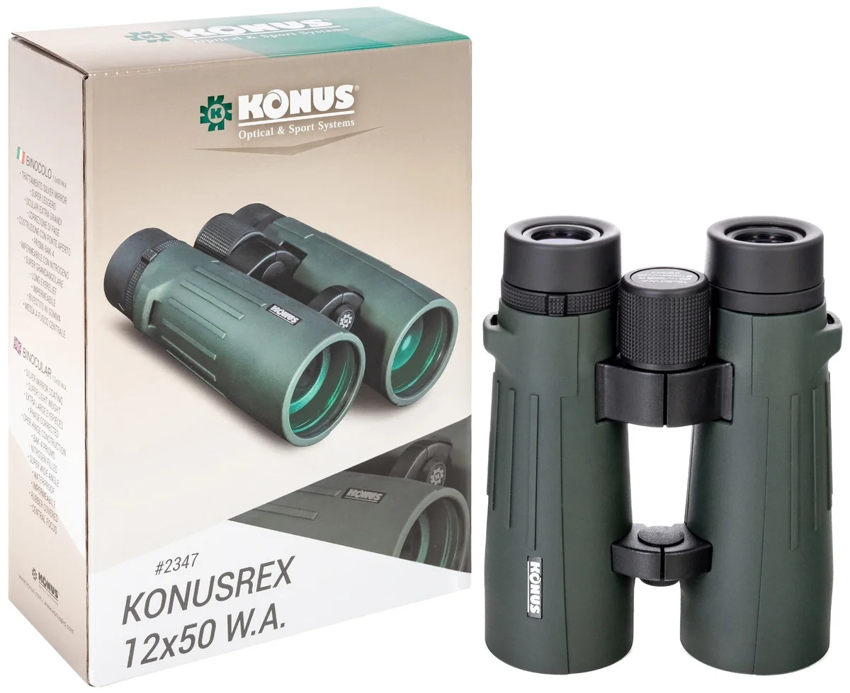 Бинокль KONUS KONUSrex 12x50 WA Казахстан Бинокль KONUS KONUSrex 12x50 WA Казахстан