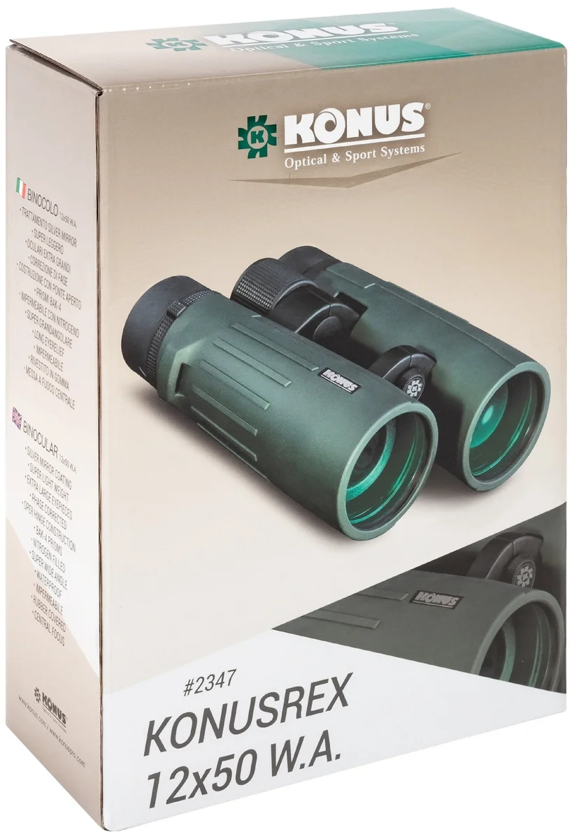Бинокль KONUS KONUSrex 12x50 WA Казахстан Бинокль KONUS KONUSrex 12x50 WA Казахстан