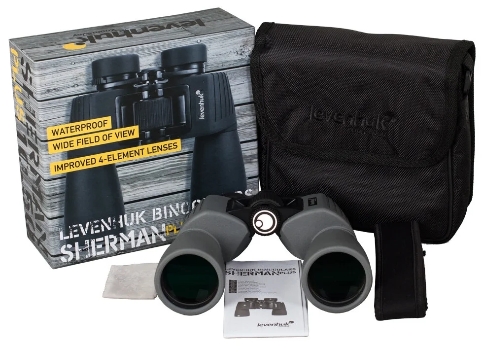 Бинокль LEVENHUK Sherman PLUS 10x50 Казахстан