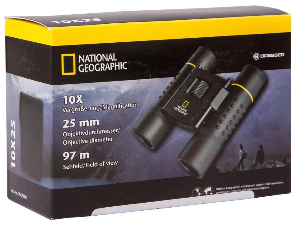 Бинокль BRESSER National Geographic 10x25 Казахстан