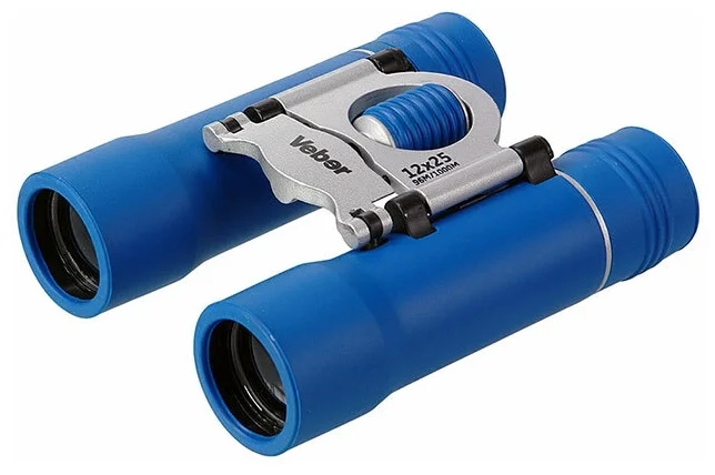 Фото Бинокль VEBER Sport БН 12х25 Blue Фото Бинокль VEBER Sport БН 12х25 Blue