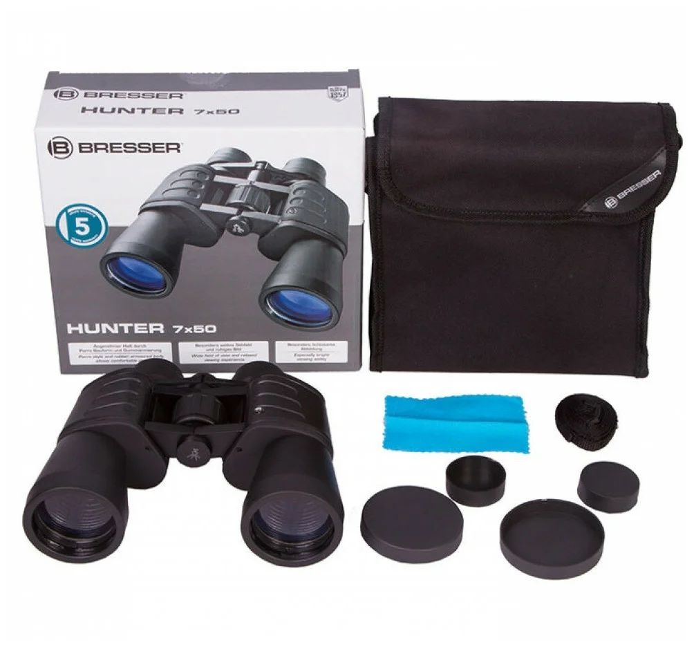 Бинокль BRESSER Hunter 7x50 Казахстан Бинокль BRESSER Hunter 7x50 Казахстан