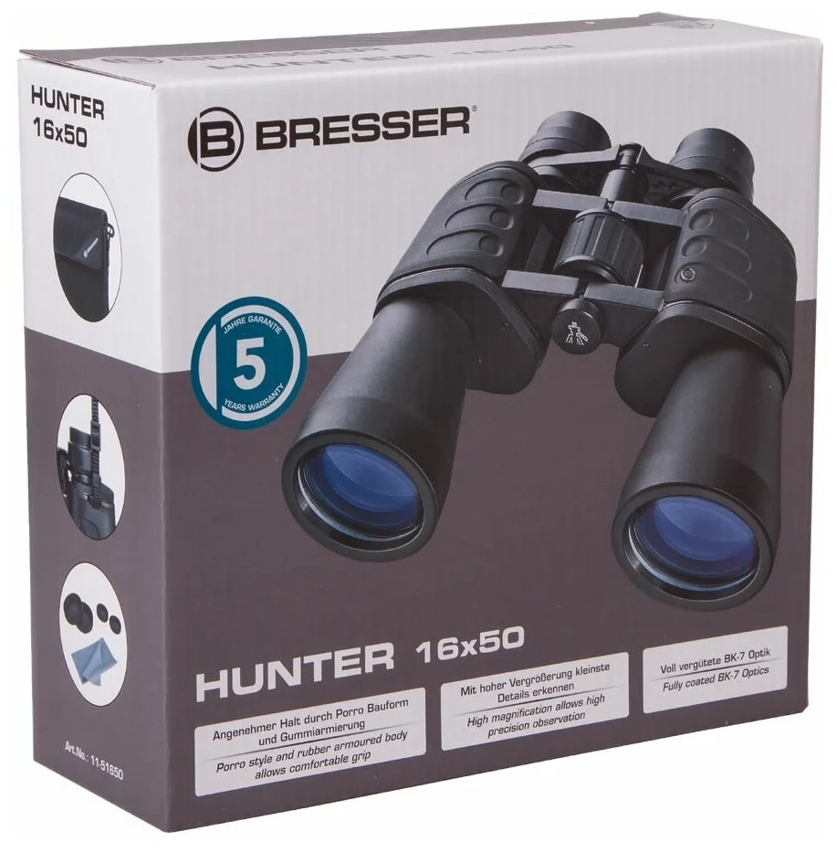 Бинокль BRESSER Hunter 16x50 Казахстан