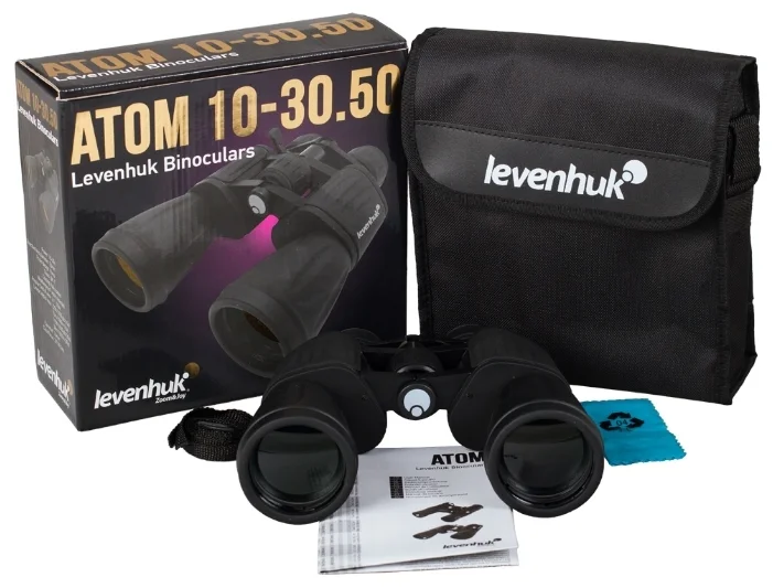 Бинокль LEVENHUK Atom 10-30x50